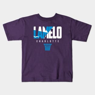 Lamelo Charlotte Basketball Kids T-Shirt